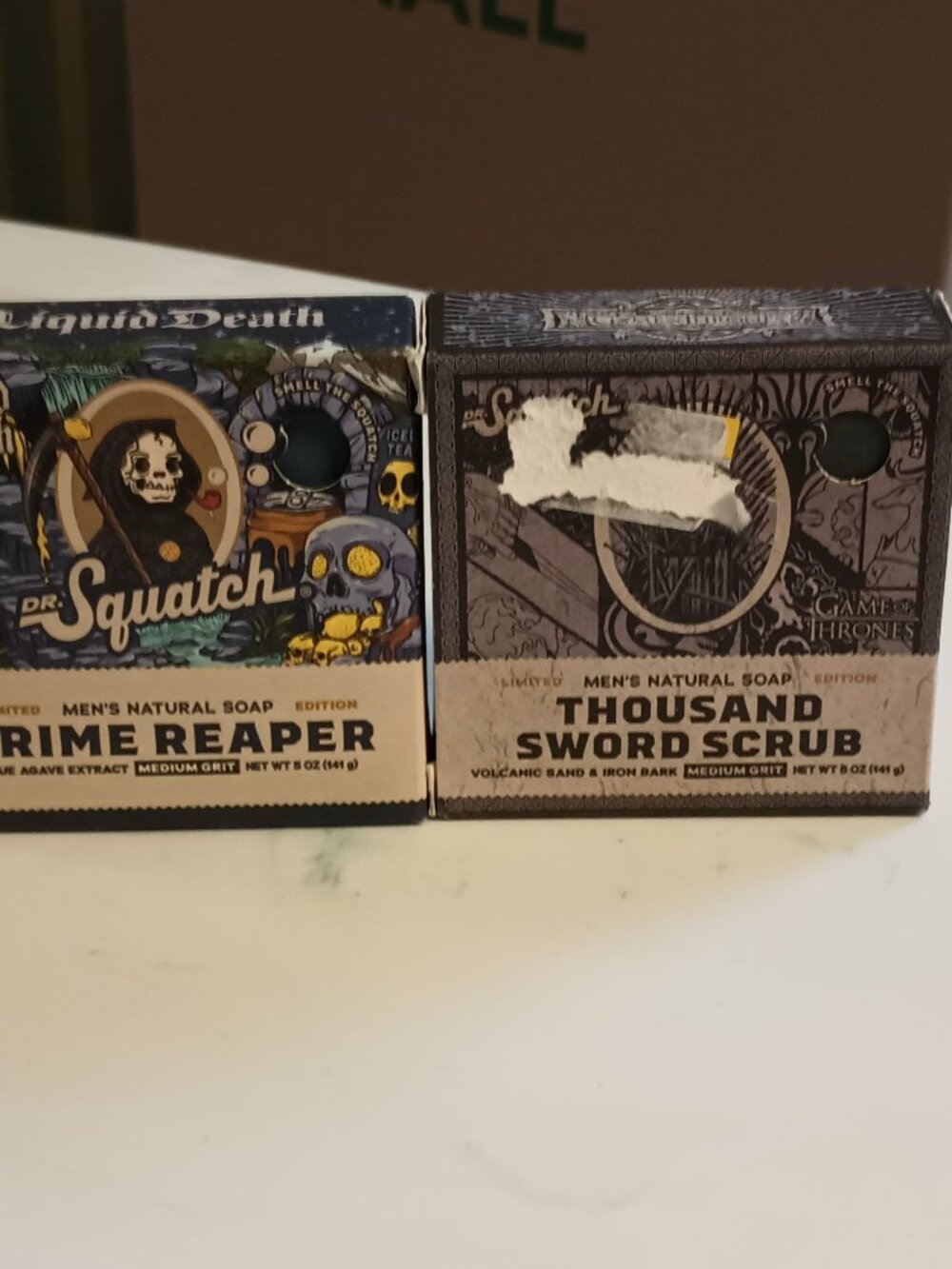 NEW 2 Pack DR. SQUATCH Men's All Natural Bar Soap
